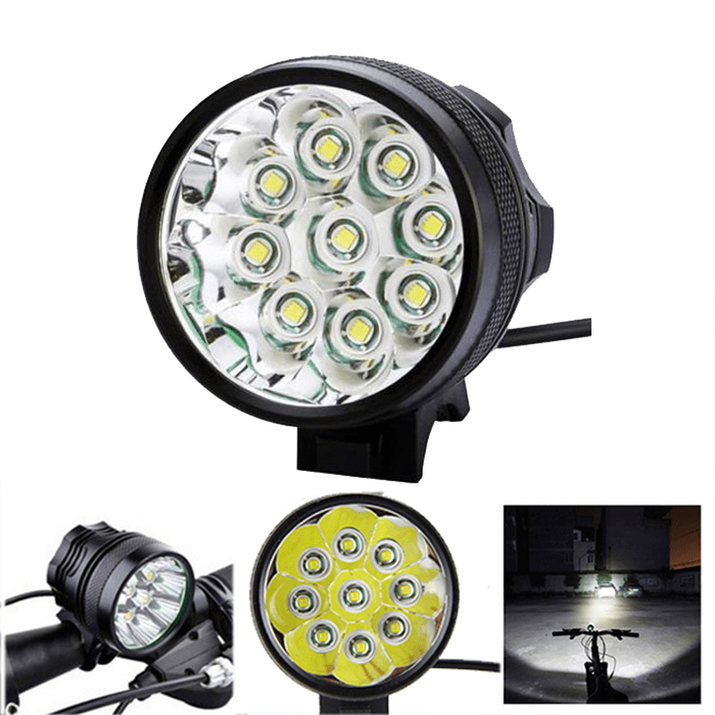 XANES ML02 4500LM 9T6 Super Bright Mountain Bike Light IP65 Waterproof Intelligent Circuit Control - MRSLM