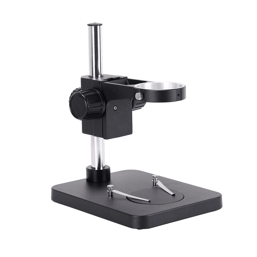 HAYEAR New Metal Table Stand Universal Stereo Microscope Bracket Stand Holder with 76Mm Adjustable Focus Bracket for LAB - MRSLM