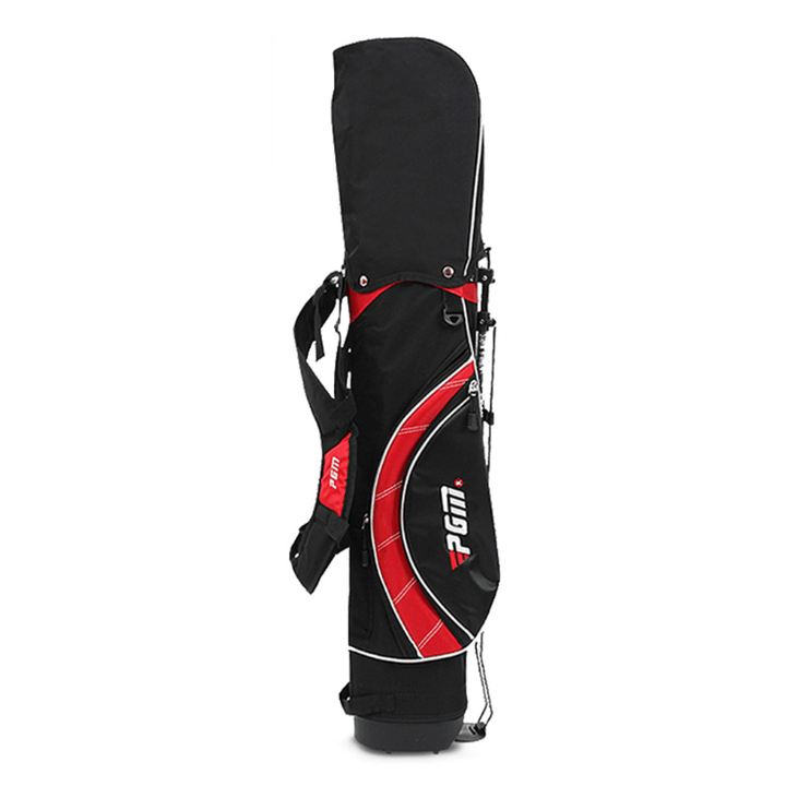 Children'S Golf Bag Golf Support Ultra Light Stand Portable Large Capacity Double Shoulder Strap for Boy Girl 3-12 Years Old - MRSLM