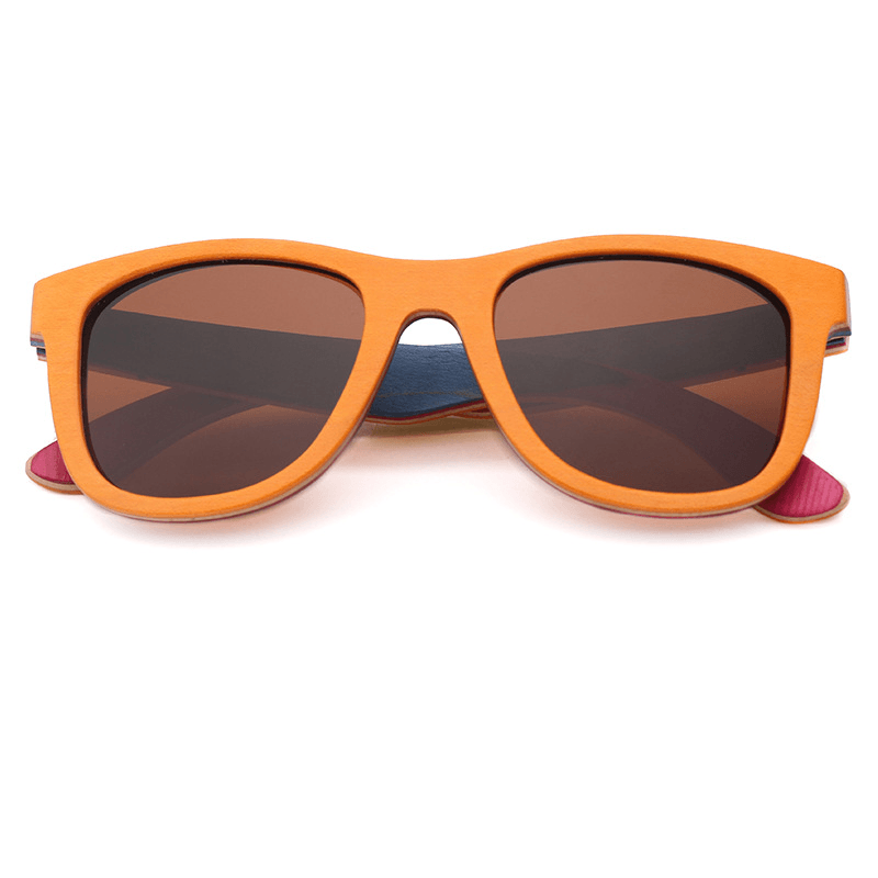 Men'S and Women'S Bamboo and Wood Sunglasses - MRSLM