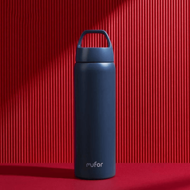 Mufor 480Ml Water Bottle Portable Vacuum Cup Insulated Drinking Cup Outdoor Travel From - MRSLM