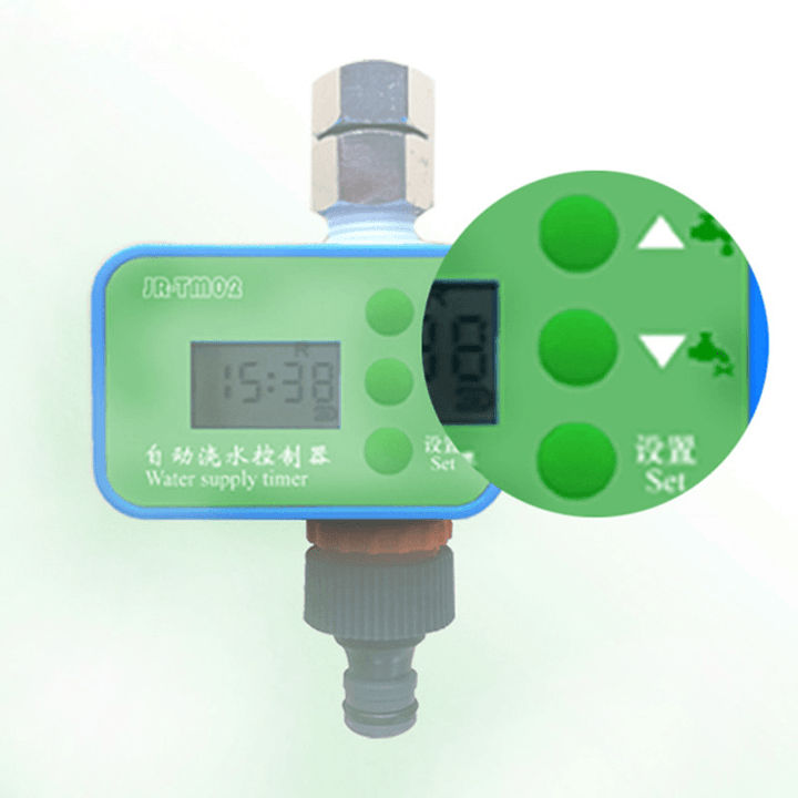 Automatic Watering Timer Garden Watering Device Smart Water Valve Spray Drip Irrigation - MRSLM