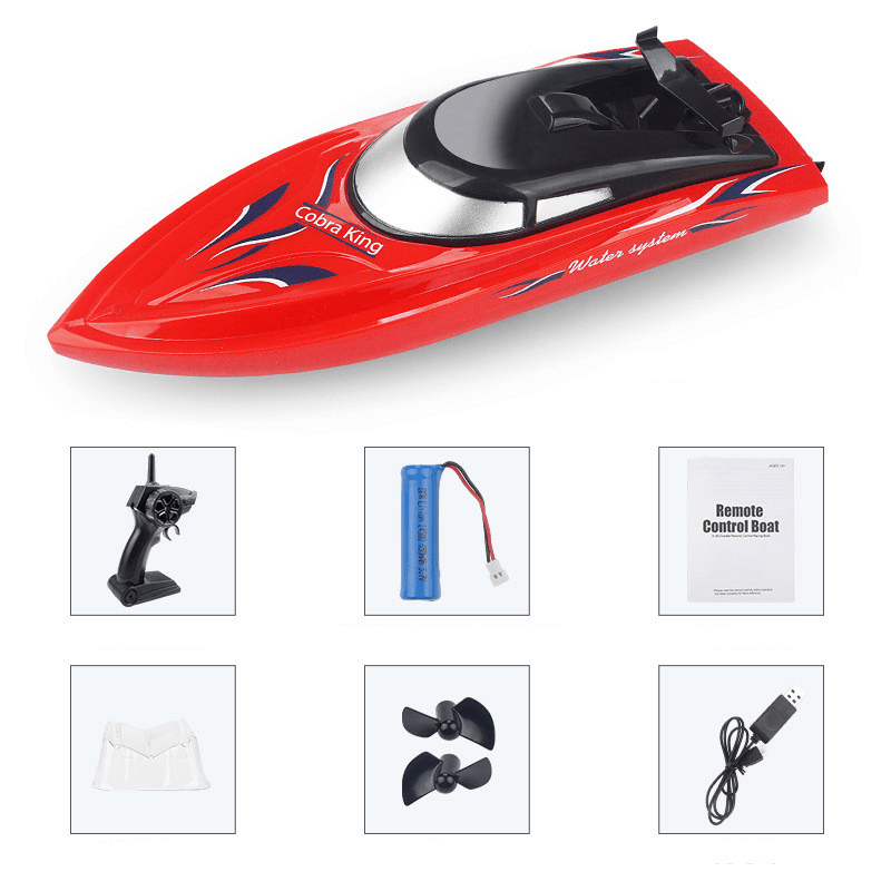 2.4G Remote Control Boat Lasts for 20 Minutes - MRSLM