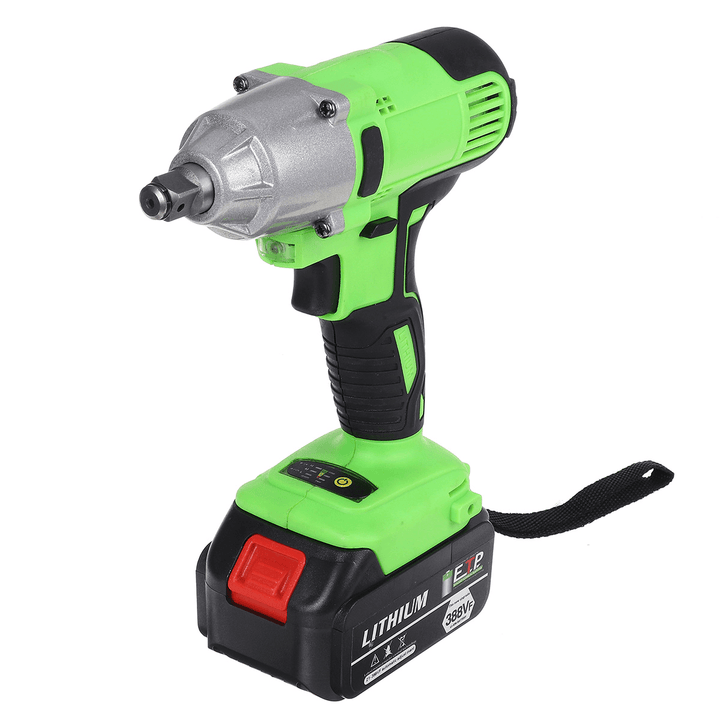 388VF Brushless Electric Torque Wrench Cordless Power Wrench Drill for 18V Makita Battery - MRSLM