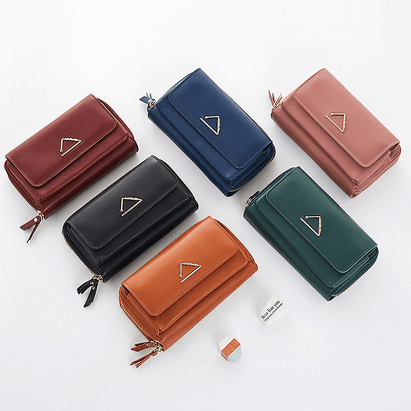 Women Faux Leather Stylish Tiny Crossbody Bag - MRSLM