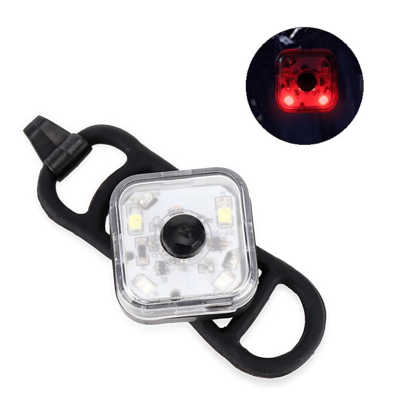 XANES TL21 Bike Bicycle Tail Light Rear Warning Taillight Night Running Cycling Backpack Safety - MRSLM