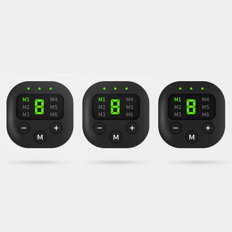 EMS Wireless Digital Display Abdominal Arm Muscle Stimulator Smart Electric Six-Pack Abs Trainer Fitness Hips Trainer - MRSLM