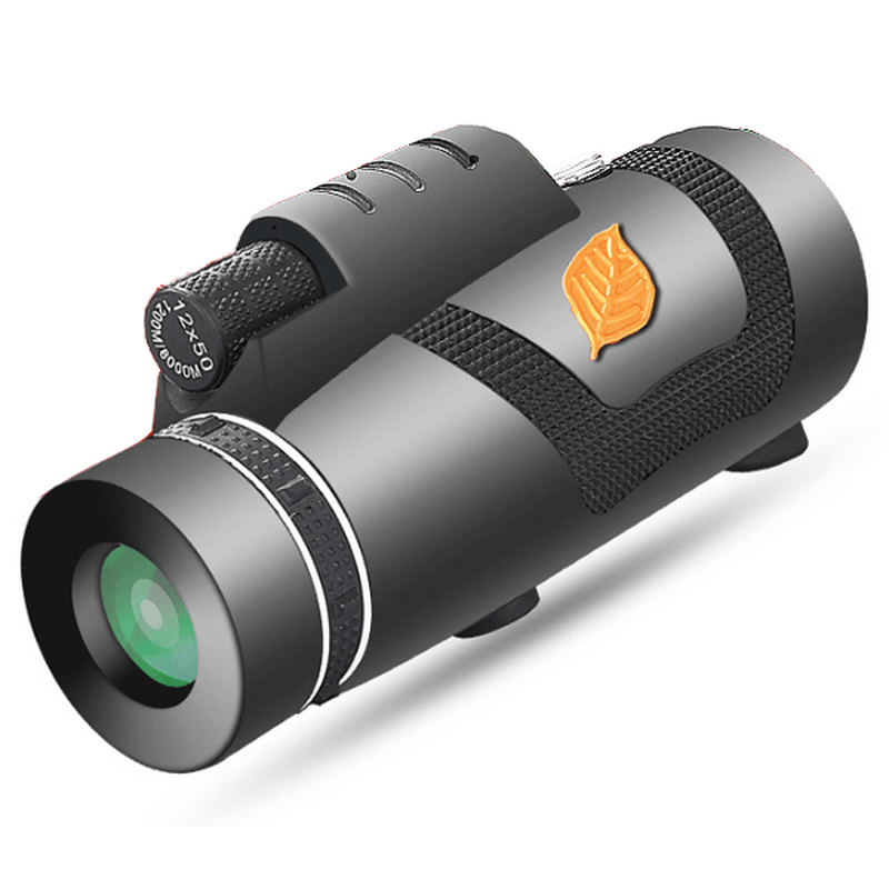 Ipree® 12X50 Monocular HD Optic Bak4 Day Night Vision Telescope 1200M/8000M Outdoor Camping - MRSLM