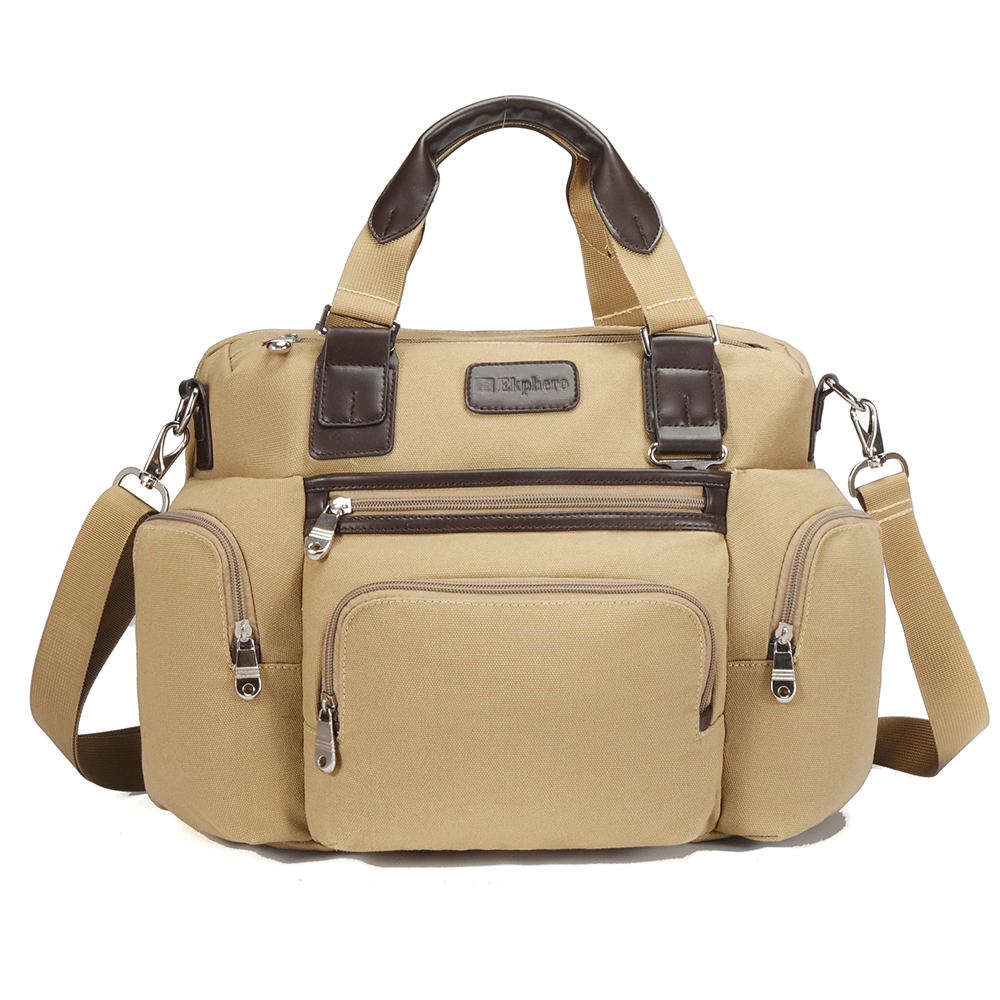 Canvas Business Casual Travel Laptop Bag Handbag - MRSLM