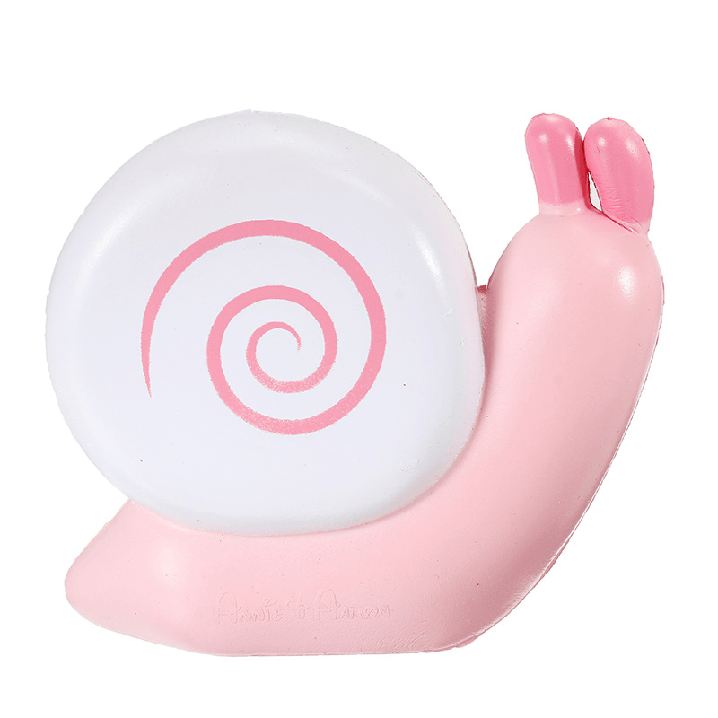 Squishy Snail Pink Blue Jumo 12Cm Slow Rising with Packaging Collection Gift Decor Toy - MRSLM