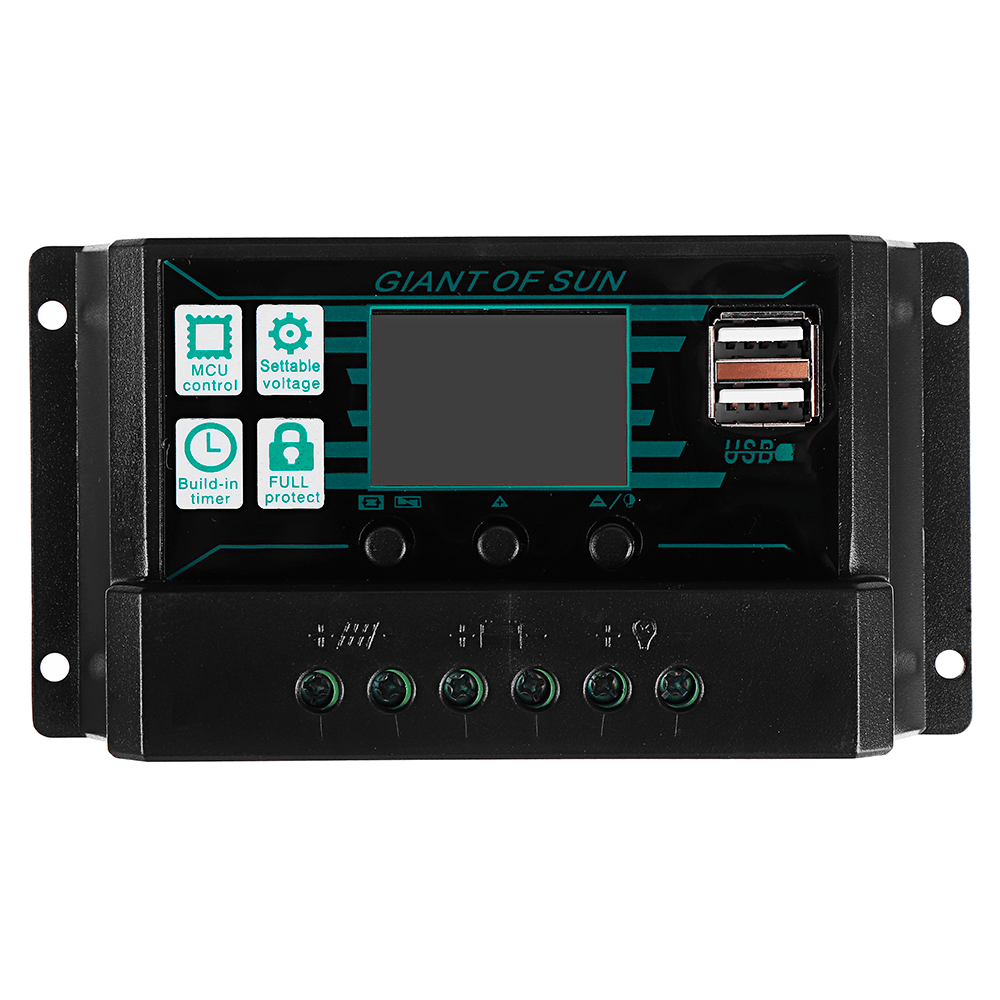 220V Solar Power System 30W Solar Panel Battery Charger 1000W Inverter USB Kit Complete 10/40/50/60A Controller 220V Home Grid Camping - MRSLM