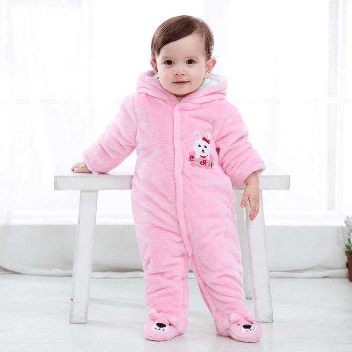 Coral Fleece Romper - MRSLM