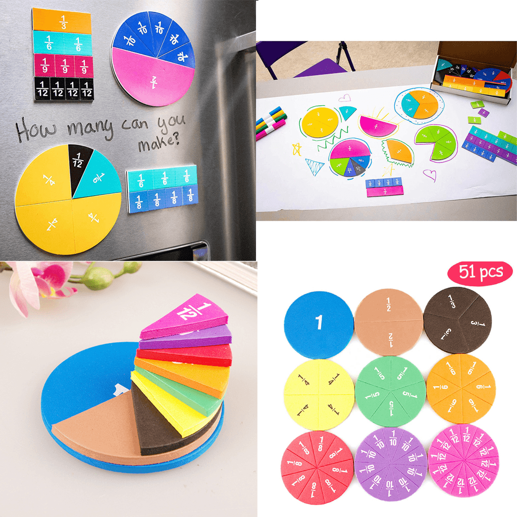 Magnetic round Score Card Math Teaching Toy - MRSLM