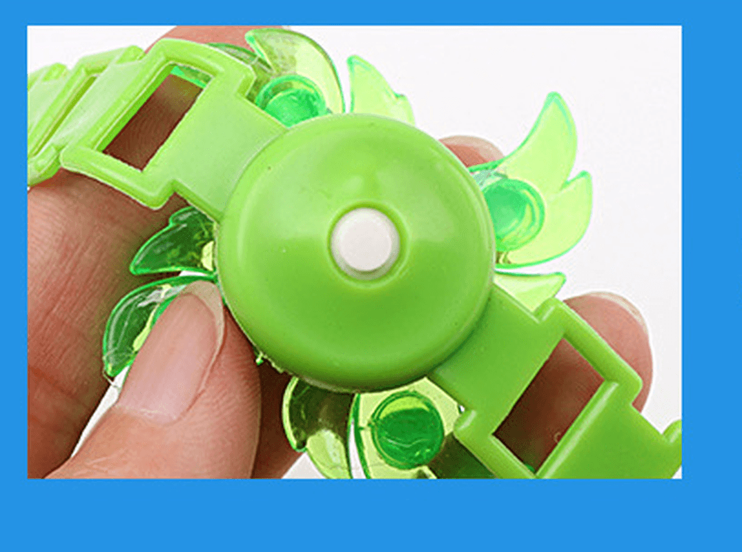 Luminous LED Light Fidget Spinner Hand Top Spinners Glow in Dark Light EDC Figet Spiner Finger Stress Relief Toys Kid'S Bracelet - MRSLM
