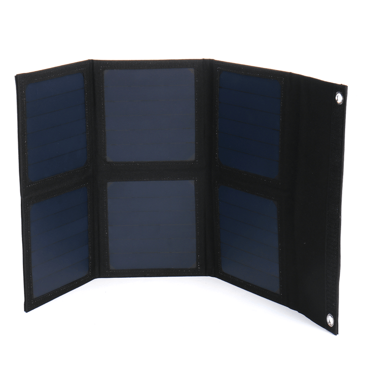 DL-SP30 80W 18V Efficient Solar Panel Solar Charger Tri-Fold Bag Foladable Solar Power Bank Panel Phone Charger - MRSLM