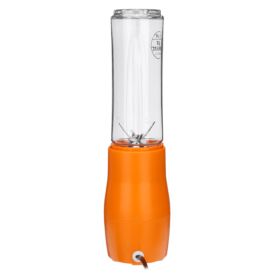 280ML 6 Blades Auto USB Rechargeable Juicer Fruit Maker USB Outdoor Blender Accompany Cup - MRSLM