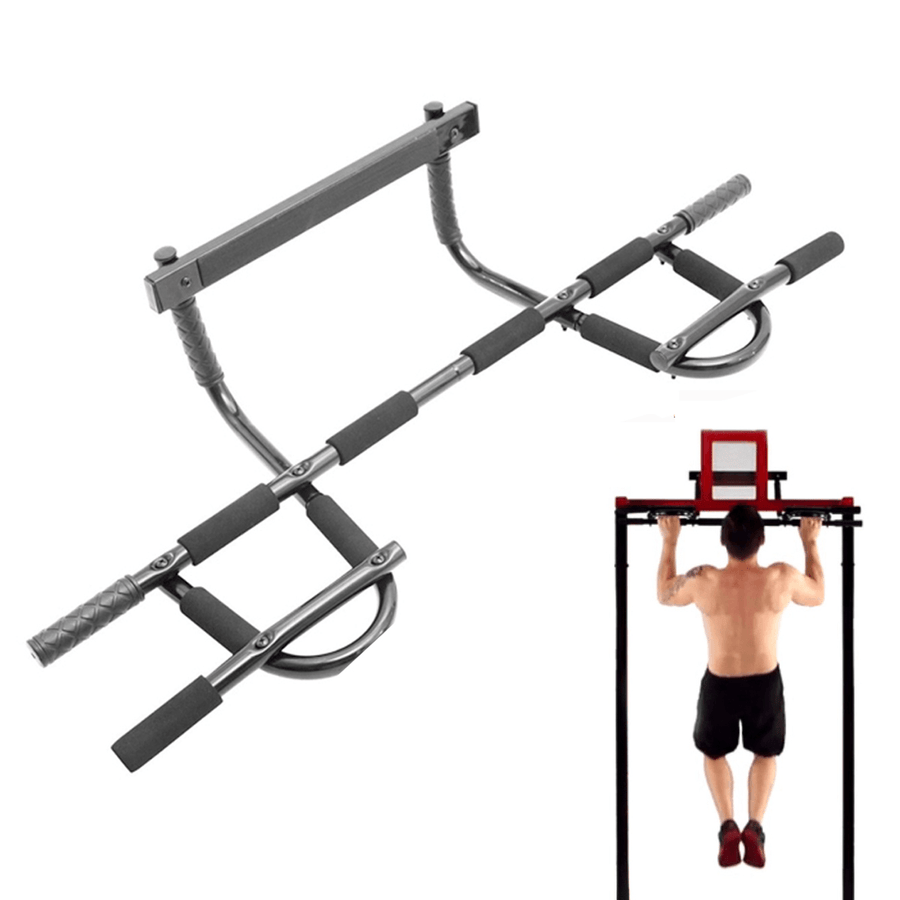 Adjustable Indoor Door Horizontal Bar Wall Pull up Bar Wall Muscle Training Home Fitness Equioment - MRSLM