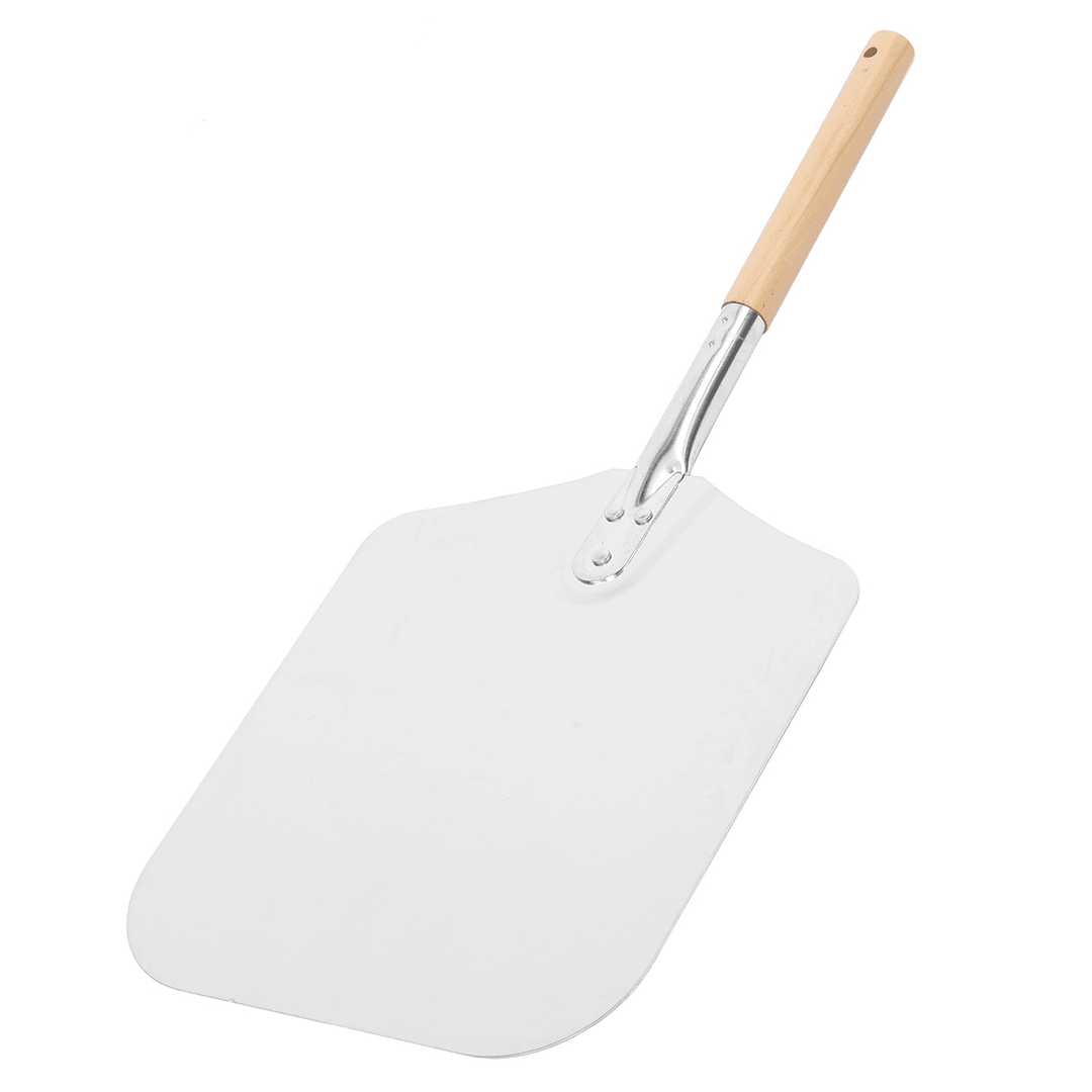 Aluminium Pizza Spatula Peel Shovel Cake Lifter Plate Holder BBQ Grill Oven Stove Baking Tool - MRSLM