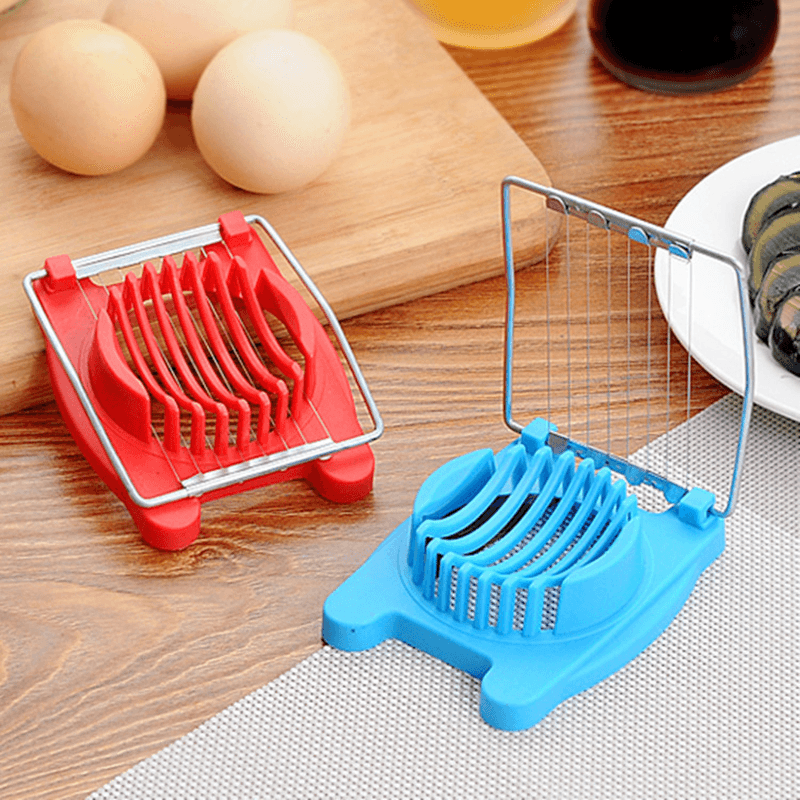 1PC Stainless Steel Cut Egg Slicer Sectioner Cutter Mold Multifunction Eggs Splitter Cutter Kitchen Tools Egg Tool - MRSLM