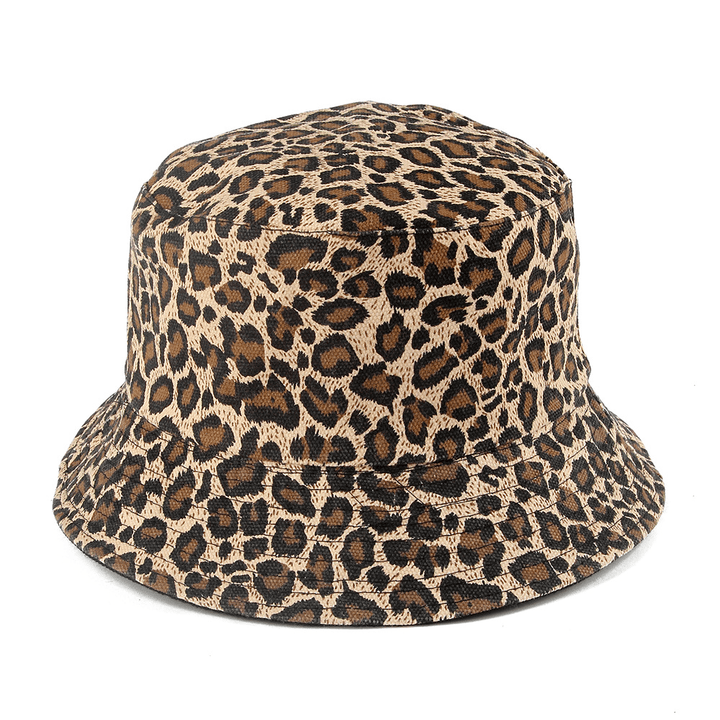 Sunshade Sun Hat Color Leopard Fisherman Cap - MRSLM