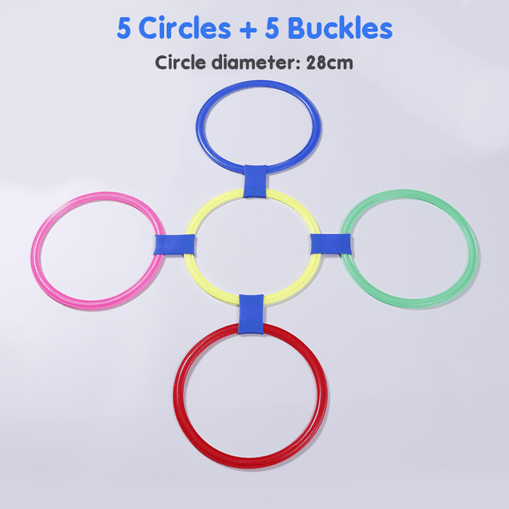 Children'S Jumping Lattice Circle Ring Physical Fitness and Agility Training Equipment - MRSLM