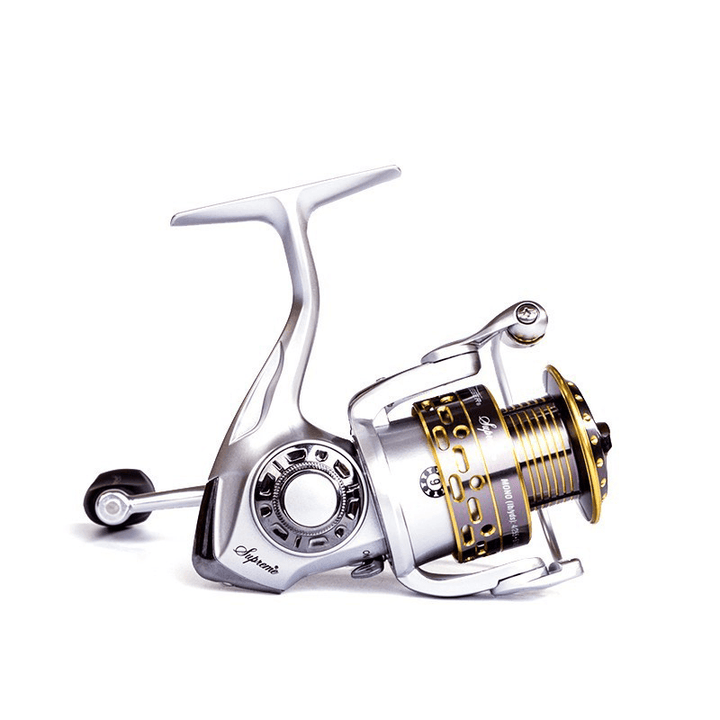 Pflueger 6.2:1 Speed Ratio Fishing Reel 7+1 Bearing Spinning Fishing Reel Long-Distance Cast Reel Left and Right Wheel Fishing Tool - MRSLM