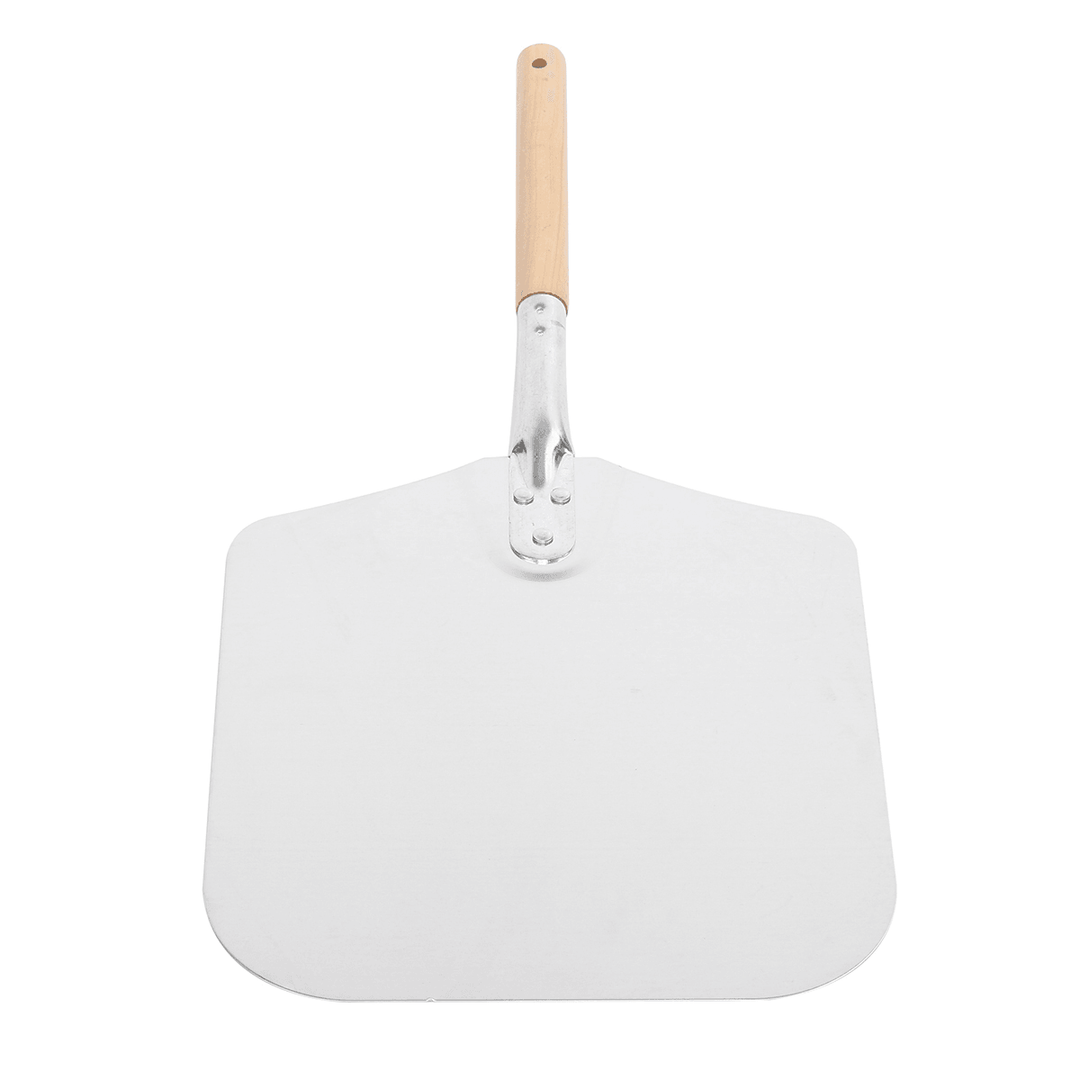 Aluminium Pizza Spatula Peel Shovel Cake Lifter Plate Holder BBQ Grill Oven Stove Baking Tool - MRSLM