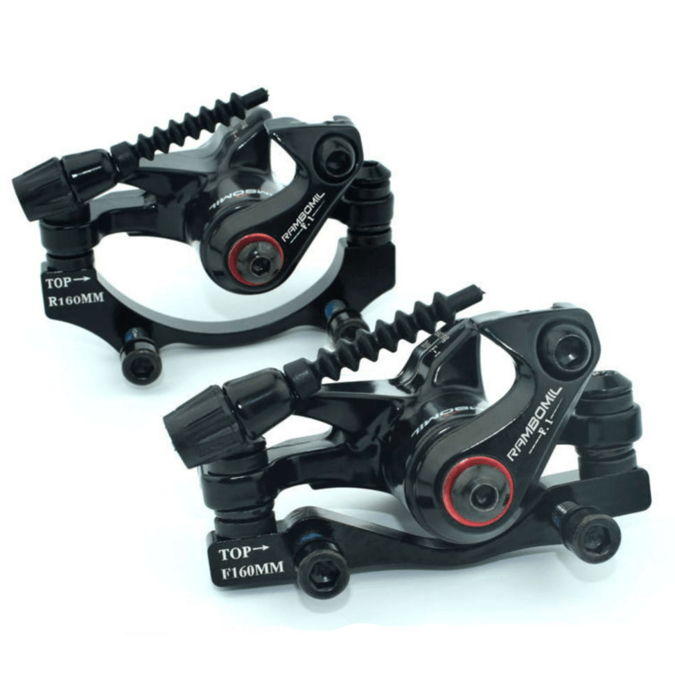 RAMBOMIL Road Mountain Bike Bicycle Cycling Brake Disc TOP-F160/R140 TOP-R160/F180 Brake Disc Kit - MRSLM