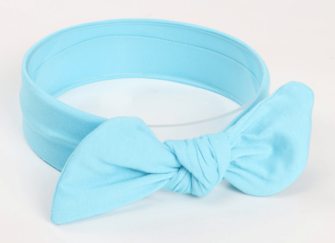 Pure Cotton Hair Ribbon Baby Pure Young Children Bowknot with Hair Accessories - MRSLM