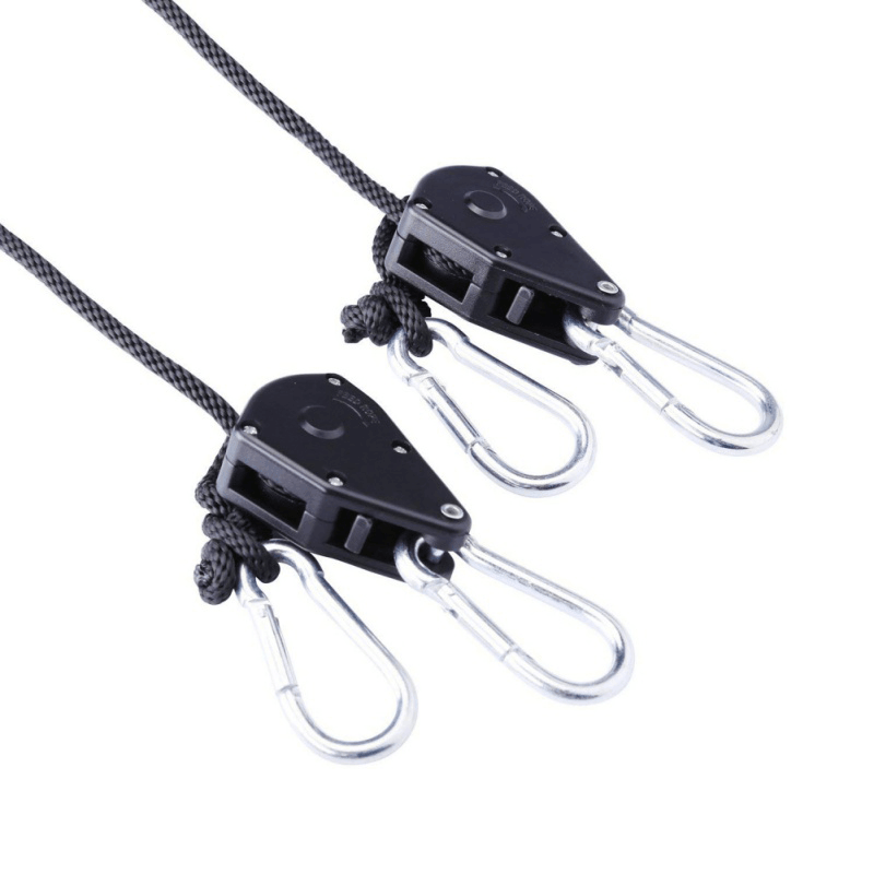 2 Pcs Pendant Hook Pulley Rope Climbing Pulley EDC Camping Portable Survival Tool - MRSLM