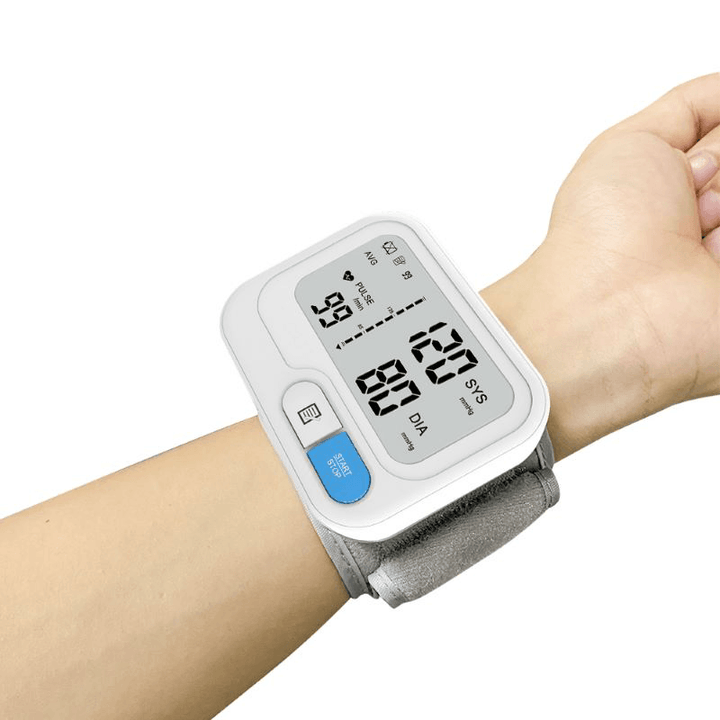 BOXYM YK-BPW5 Wrist Blood Pressure Monitor Home Blood Pressure Measuring Instrument Electronic Blood Pressure Monitor - MRSLM