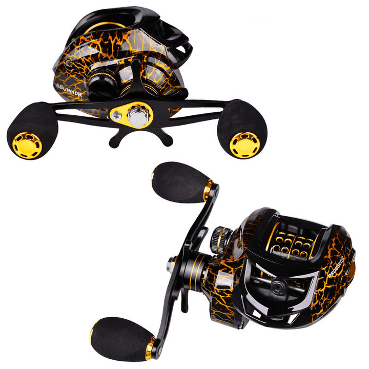 PROBEROS 7.2:1 4+1BB Metal Fishing Reel MAX Locking Force 10KG Lightweight Spinning Wheel Left and Right Hand Long-Distance Fishing Line Tools - MRSLM