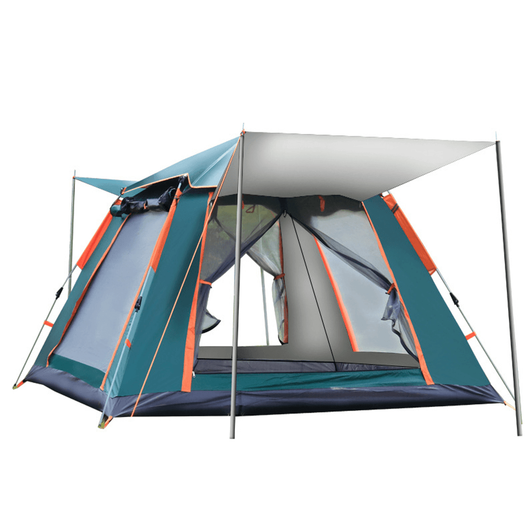 6-7 People Fully Automatic Tent Outdoor Camping Family Picnic Travel Rainproof Windproof Tent - MRSLM