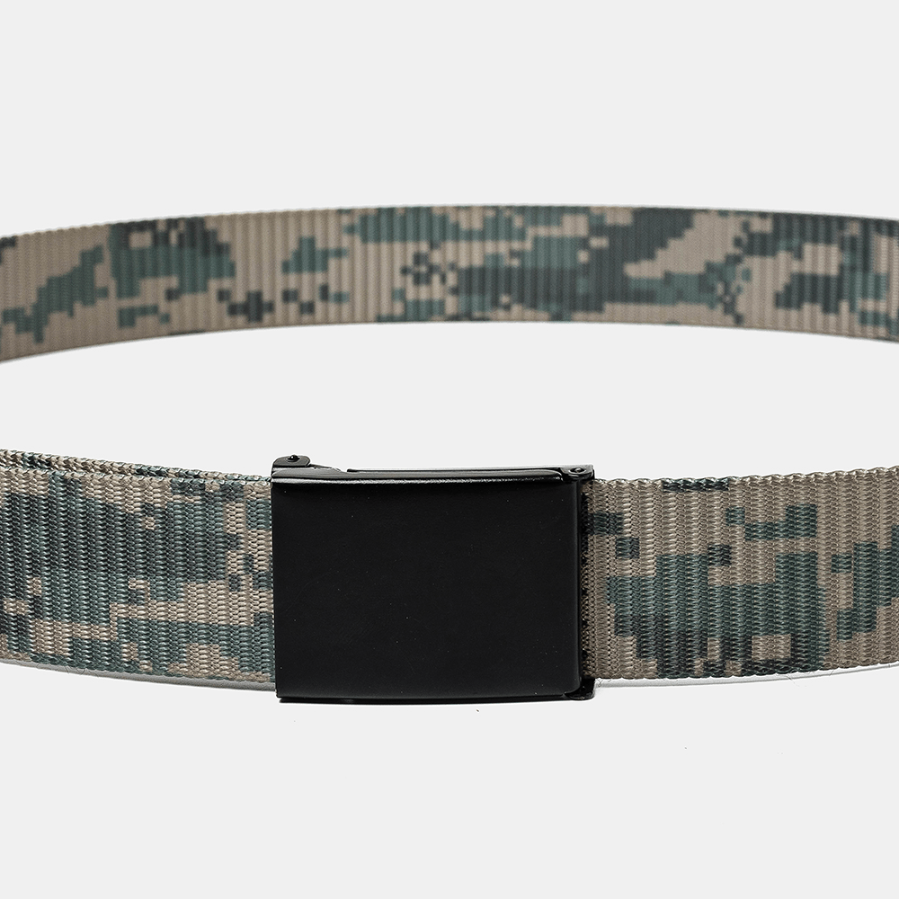 160Cm Nylon Waist Leisure Belts Zinc Alloy Tactical Belt Quick Release Inserting Buckles Belts - MRSLM