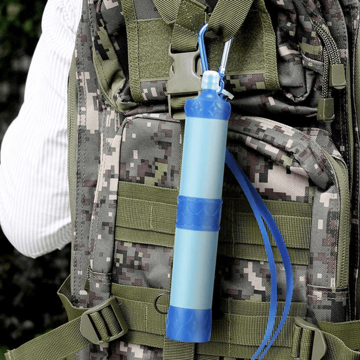 1000L Water Filter Portable Purifier Cleaner Emergency Camping Travel Safety Survival Hydration Drinking Tool - MRSLM