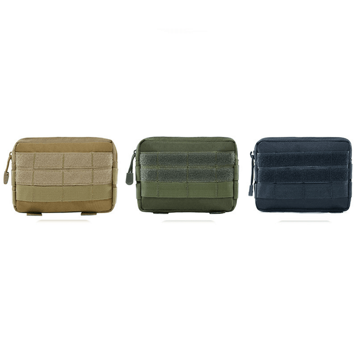 BL118 Waterproof Oxford Fabric Bag Military Tactical Molle Waist Bag Utility Pouch Emergency Pocket Bag - MRSLM