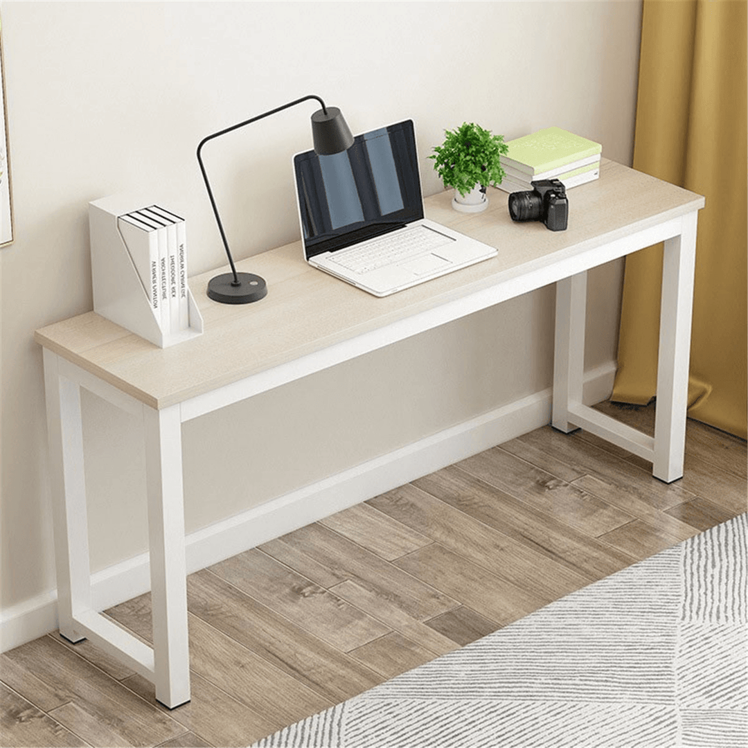 Computer Laptop Desk Writing Study Table Bookshelf Storage Rack Desktop Workstation Home Office Furniture - MRSLM