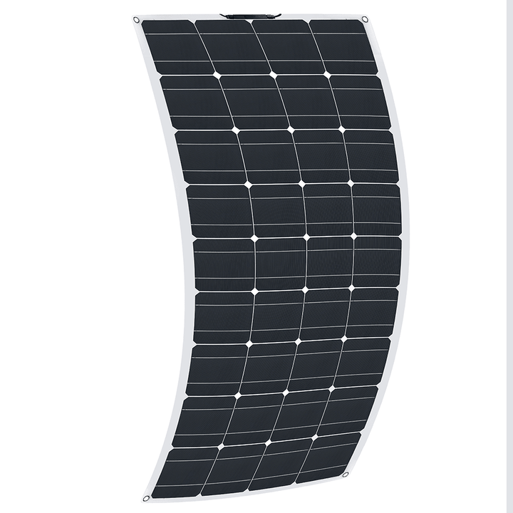 18V 100W PET Sunpower Semi-Flexible Solar Panel Monocrystalline Silicon Laminated Solar Panel 1180*540*3Mm - MRSLM