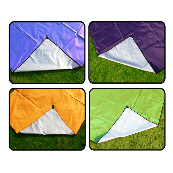 210X200Cm Moisture-Proof Mat 210D Anit-Uv Tent Sunshade Hammock Shelter Camping Pad - MRSLM