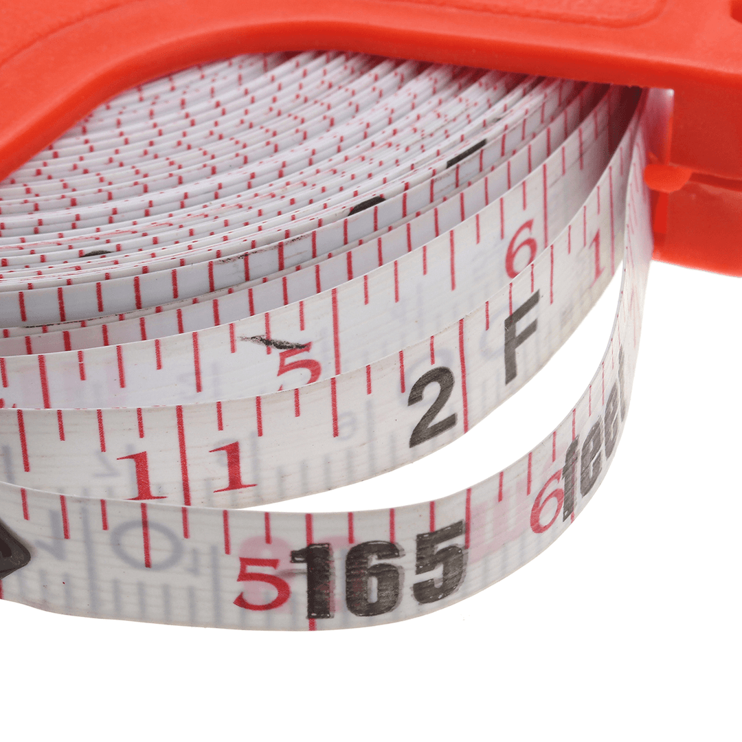 Tape Measure 30M 50M 100M Fiberglass Open Reel Measuring Metric Imperial Tool - MRSLM