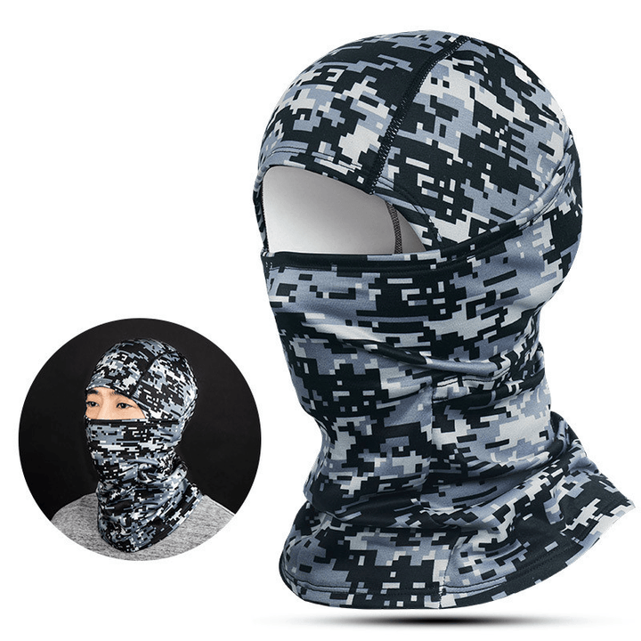 Outdoor Fleece Bib Cold and Haze Mask Riding Headgear - MRSLM