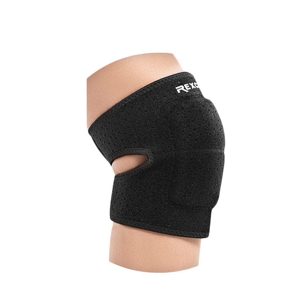 Sports Knee Pads 1 Pair of Running Pressure Breathable Foot Basket Row Riding Climbing Eva Thick Cushion to Protect the Knee - MRSLM