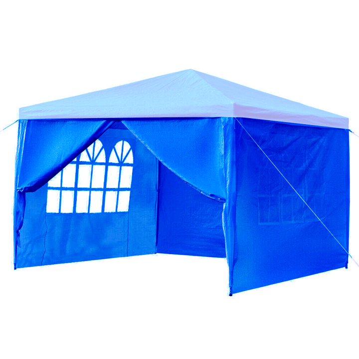 3X3M Oxford Cloth 4 Side Walls Party Tent Walls Side Waterproof Garden Patio Outdoor Sunshade Shelter Sidewall - MRSLM