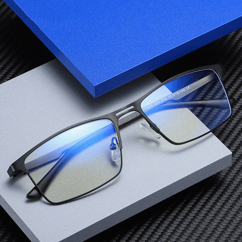 New Anti-Blue Glasses Male Non-Precision Flat Mirror - MRSLM