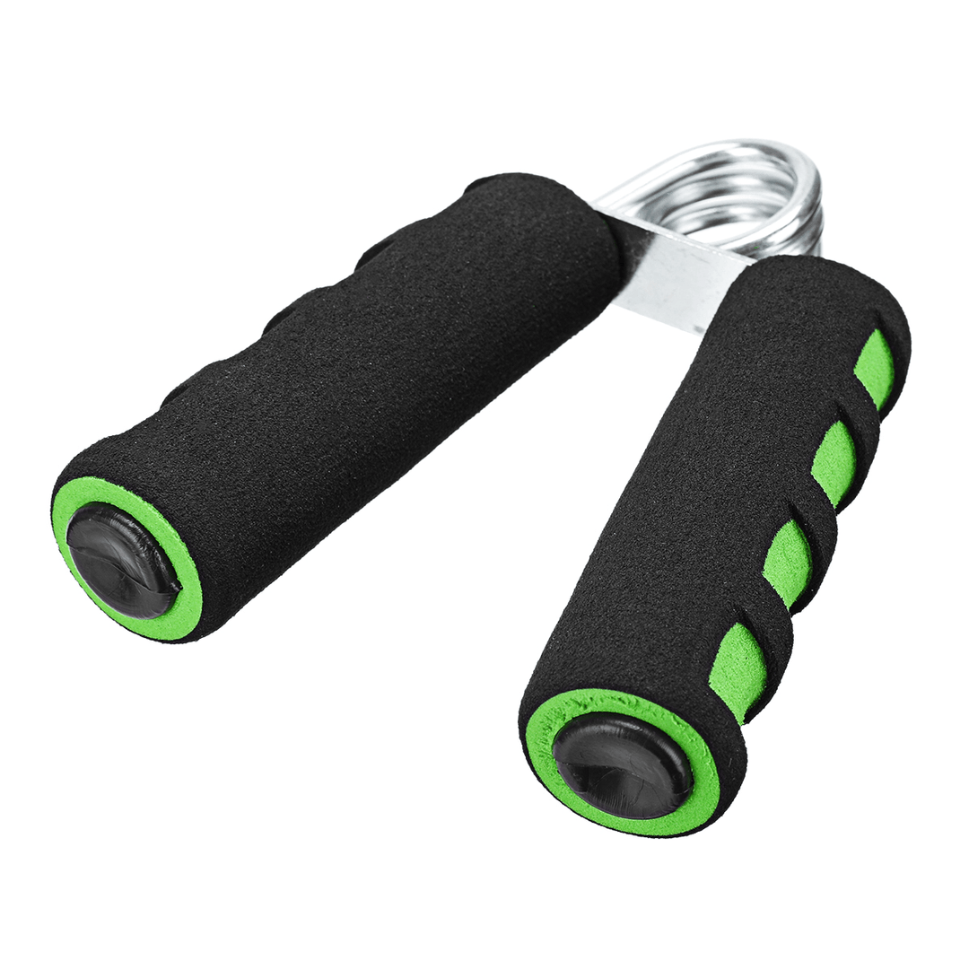 7 Pcs/Set Ab Rollers Kit Push-Up Bar Jump Rope Hand Gripper Knee Pad Resistance Band Exercise Training Home Gym Fitness Equipment - MRSLM