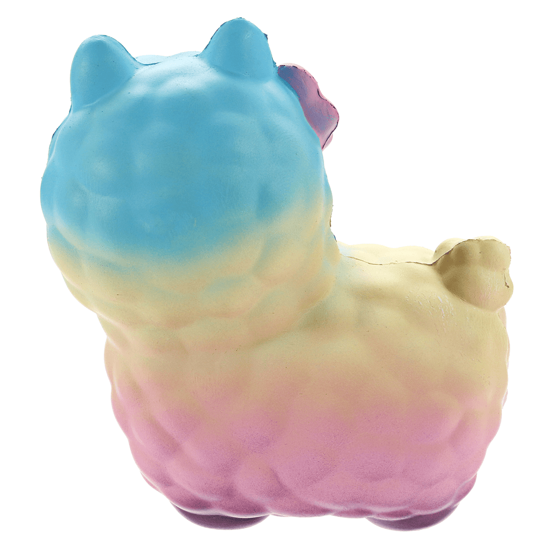 16CM Jumbo Squishy Cute Alpaca Galaxy Super Slow Rising Scented Fun Animal Toys - MRSLM