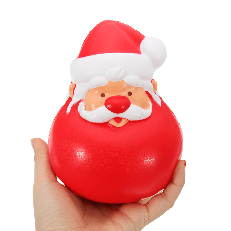 Simela Squishy Father Christmas Tumbler 13Cm Slow Rising Collection Gift Decor Soft Squeeze Toy - MRSLM