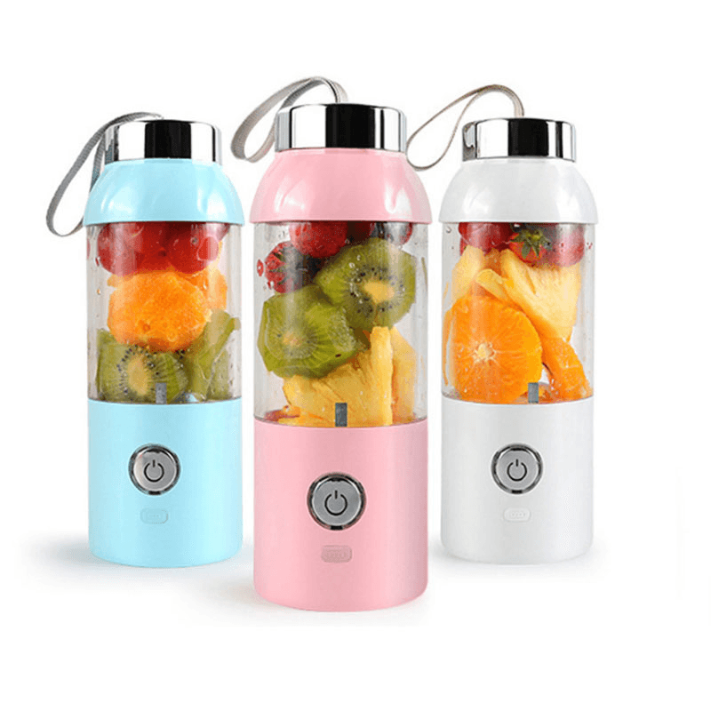 550Ml 60W USB Electric Fruit Juicer Bottle DIY Shaker Blender Juicing Extracter Cup - MRSLM