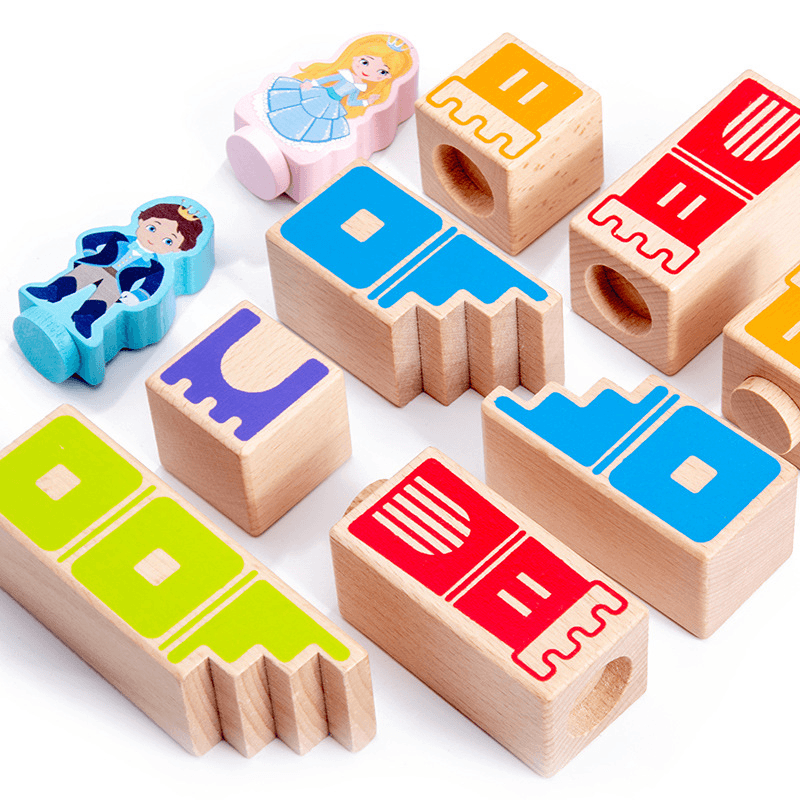 The Prince Saves the Princess Early Childhood Education Educational Wooden Toys - MRSLM