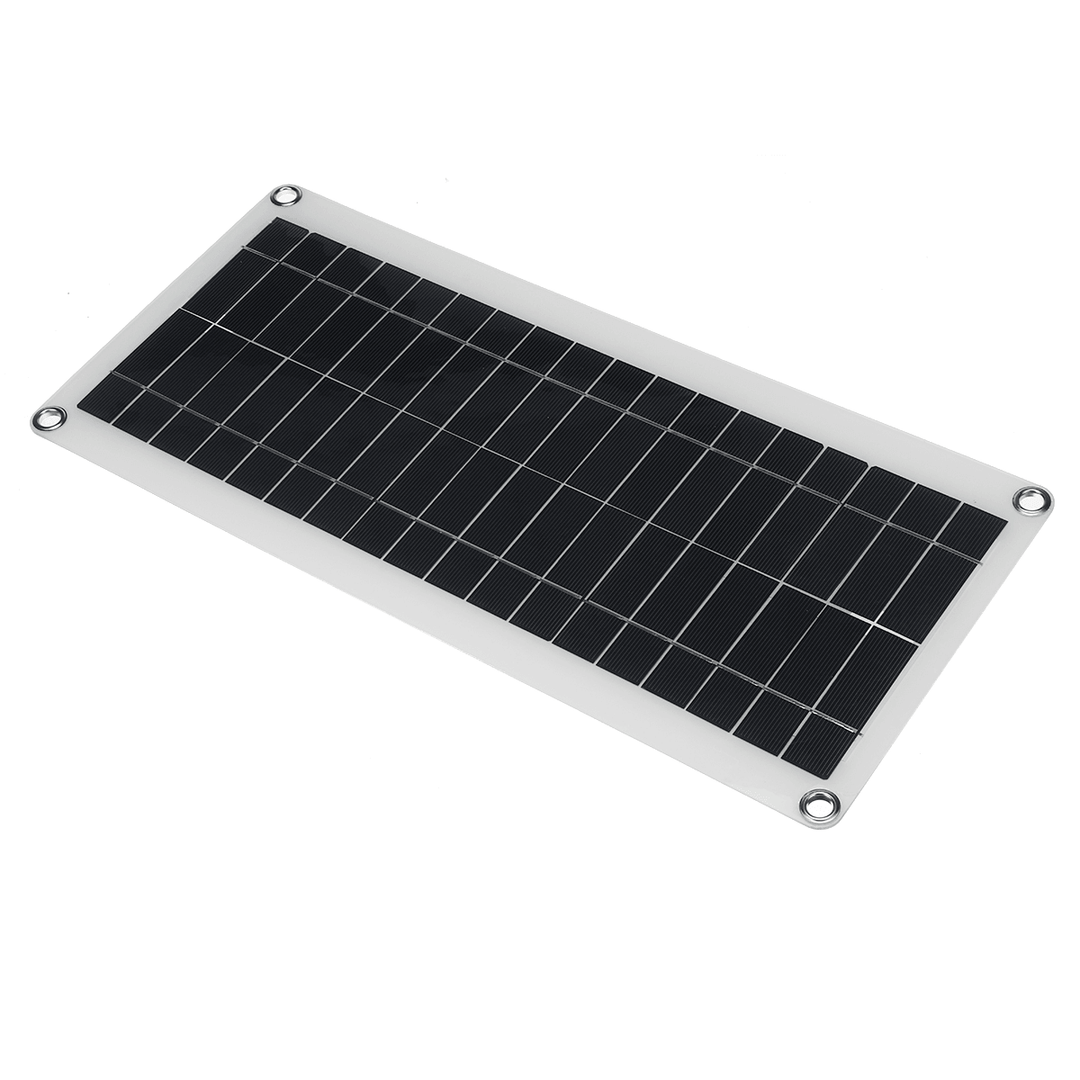 4In1 Waterproof Solar Panel Solar Power Kit W/ 2000W Power Inverter 30W Solar Panel with Soar Charge Controller - MRSLM